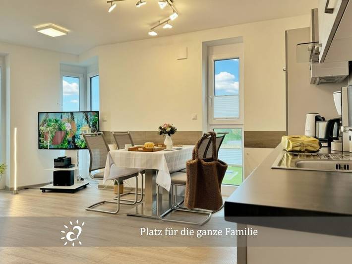 Ferienwohnung für 4 Personen, mit Balkon und Terrasse in Dorum - 3