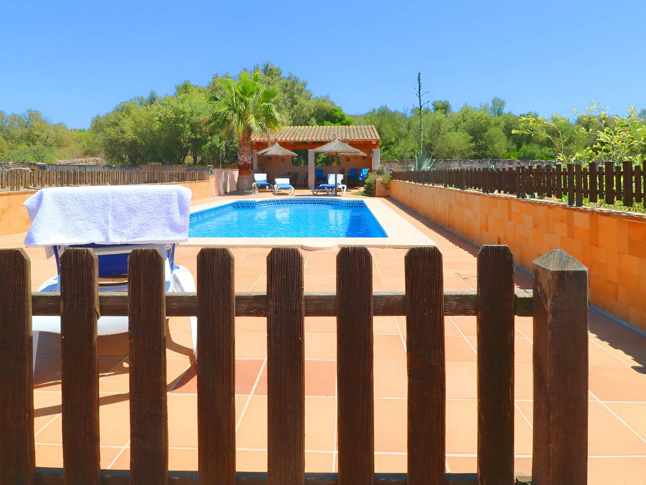 Großes Landhaus auf Mallorca für 10 Pers mit privatem Pool in Campos in Campos, Mallorca Süden