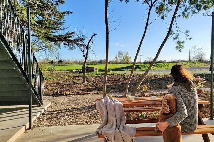 Gîte pour 12 personnes, avec Balcon ainsi que Jardin et Sauna à Brens