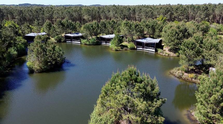 Hôtel pour 2 personnes, avec sauna et jardin ainsi que jacuzzi et piscine à Saubion