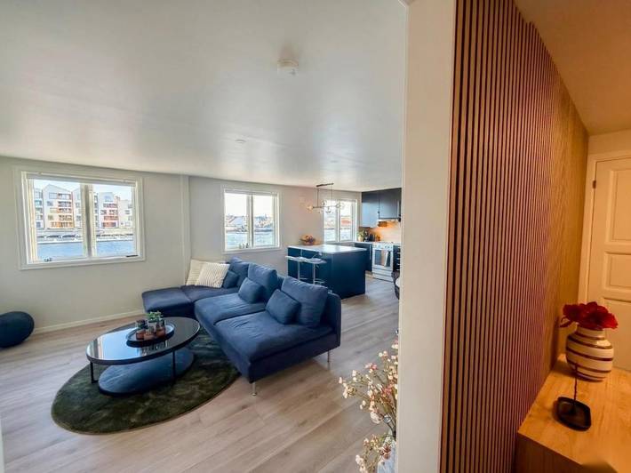 Ferienwohnung für 8 Personen, mit Ausblick und Seeblick