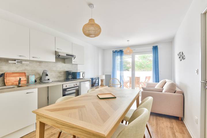 Appartement de vacances pour 4 personnes, avec terrasse à Lacanau