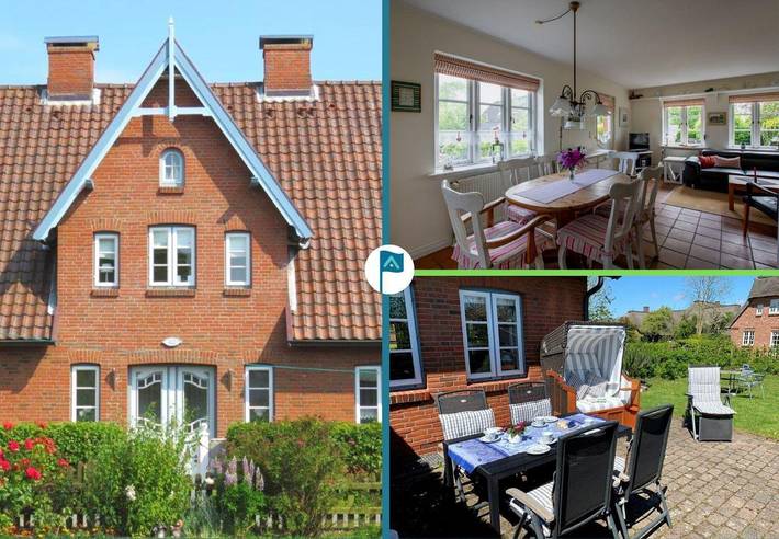 Ferienhaus für 7 Personen, mit Terrasse und Garten sowie Sauna in Wrixum
