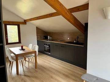 Gîte pour 4 personnes, avec vue et terrasse à Tendon (Vosges)