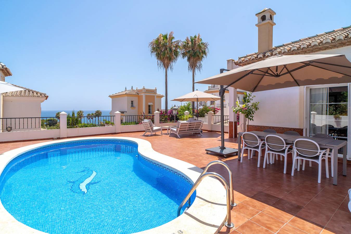 Villa Calidum: Private Pool Villa in Nerja in Punta Lara (Nerja), Nerja