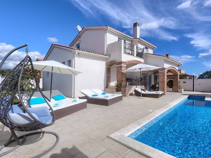 Villa Michaela in Sisan, Südküste Istrien