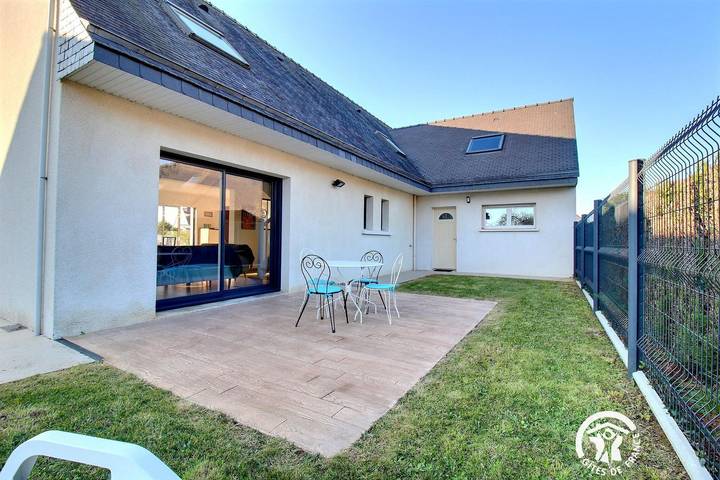 Ferienhaus im Golfe du Morbihan mit Garten & Privatparkplatz in Damgan, Côte des Mégalithes