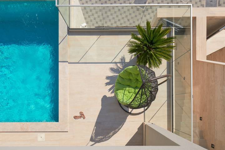 Villa pour 6 personnes, avec balcon/terrasse ainsi que sauna et terrasse à Makarska - 3