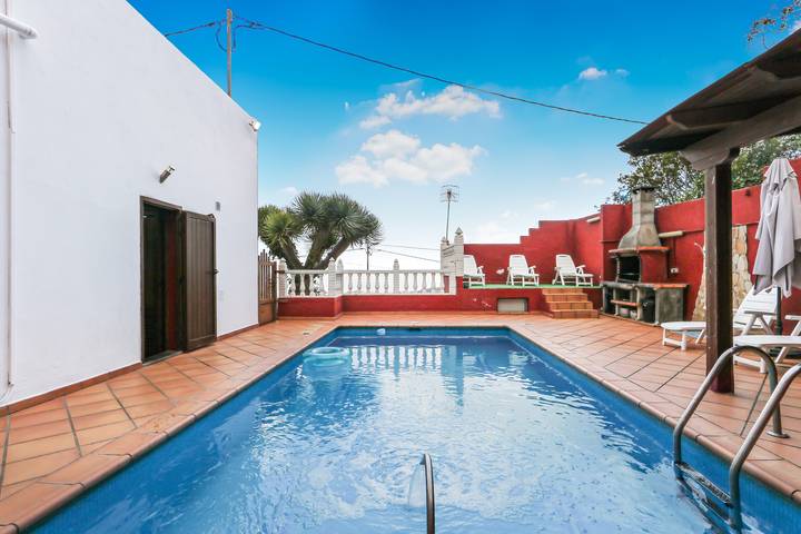 Casa rural para 11 personas, con jardín y piscina, Familias con niños en Moya - 4