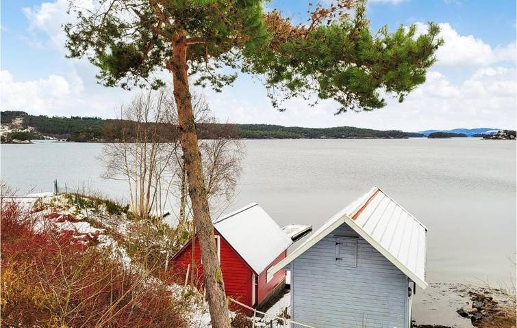 Ferienhaus für 6 Personen, mit Garten, mit Haustier auf Tysnes