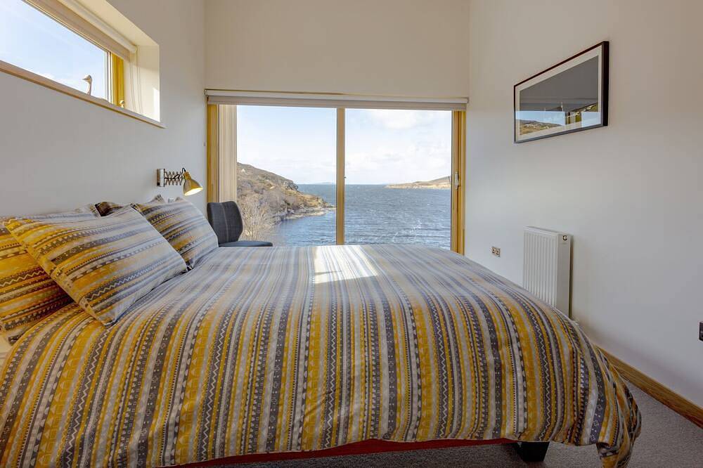 Deluxe-Ferienhaus-Nasszelle-Meerblick in Ullapool, Highlands