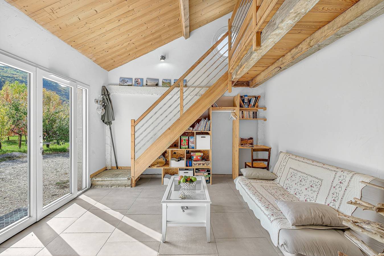 Maison de vacances 'La Grange Des Pépinières' avec vue sur la montagne et Wi-Fi in Le Saix, Région de Gap