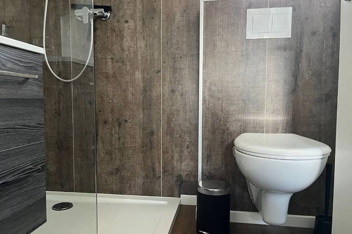 Tiny House Lee – Mit Whirlpool bei Flensburg, Tiny House Lee – Mit Whirlpool bei Flensburg in Handewitt, Grünes Binnenland