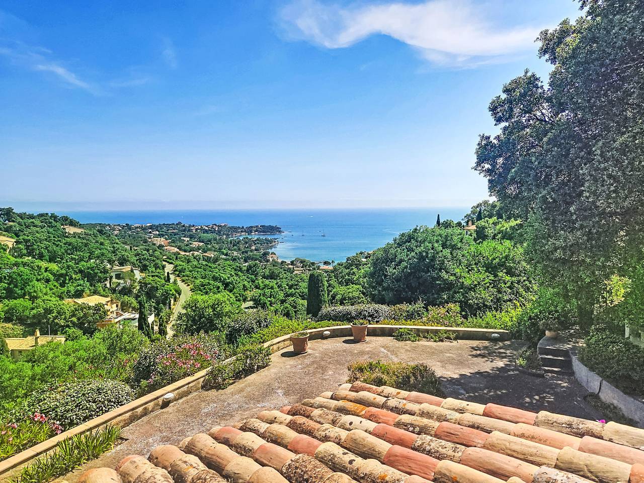 La Farlade in Saint-Raphaël, Côte méditerranéenne (France)