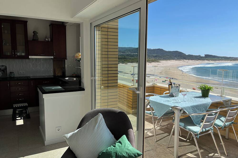 Ganze Wohnung, Mit Blick auf den Ozean: schöne Ferienwohnung Terrasse in Praia de Vila Praia de Âncora, Vila Praia de Ancora