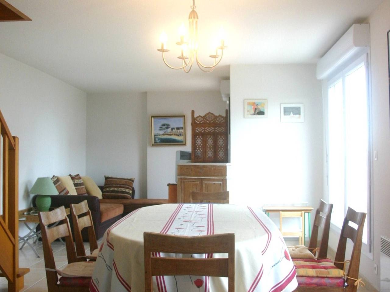 Appartement entier, Dives-sur-Mer, 3 pièces duplex, terrasse, animaux admis in Dives-sur-Mer, Région de Lisieux