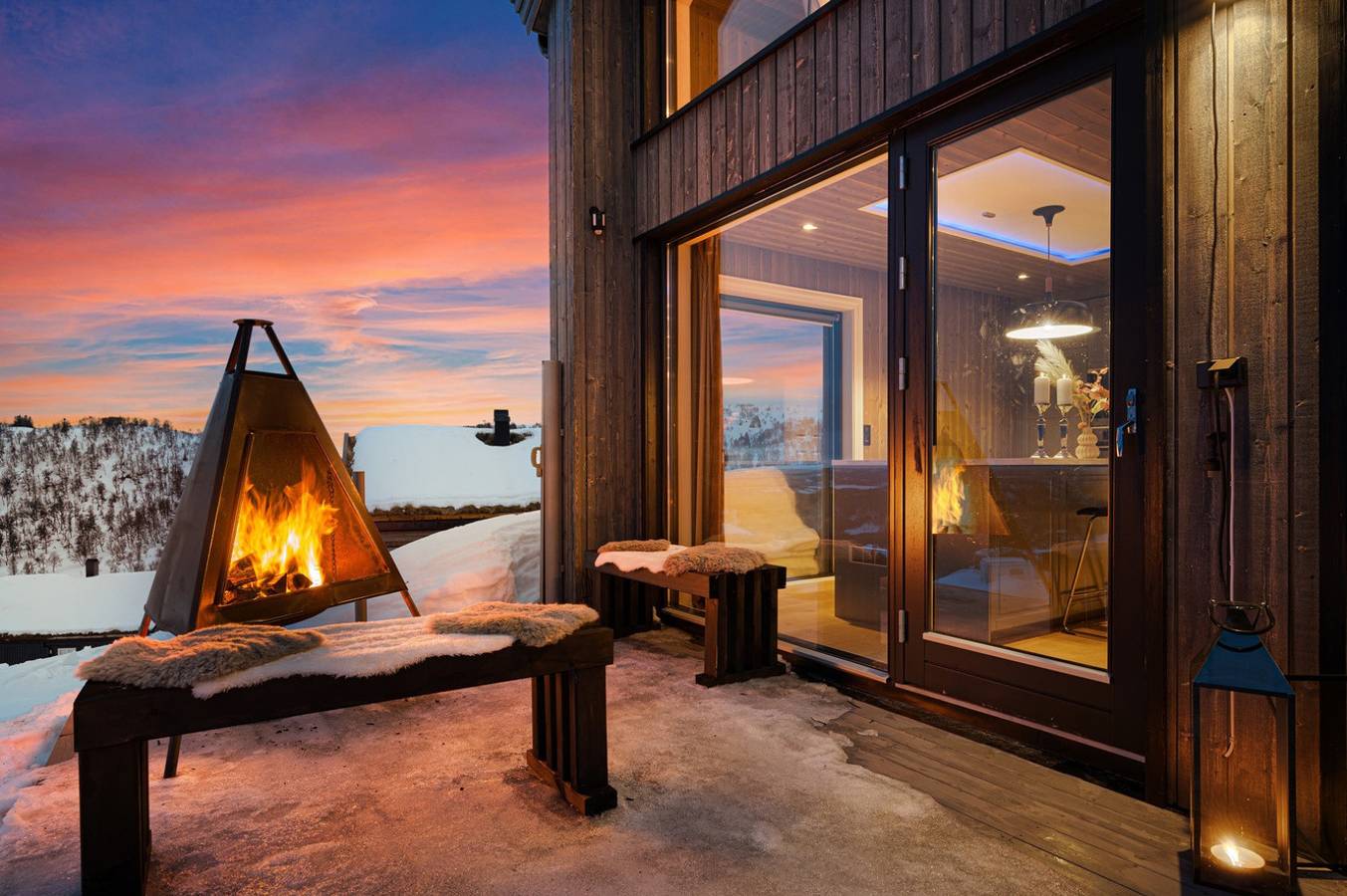 Cottage für 9 Personen mit Ausblick in Vinje