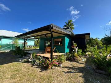 Gîte pour 3 personnes, avec jardin dans Polynésie française