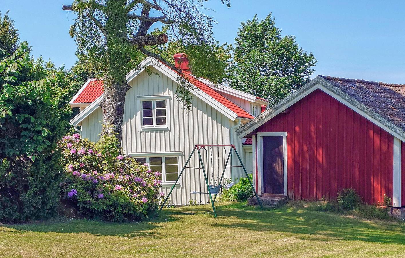 Ferienhaus für 6 Personen mit Terrasse in Jönköpings län