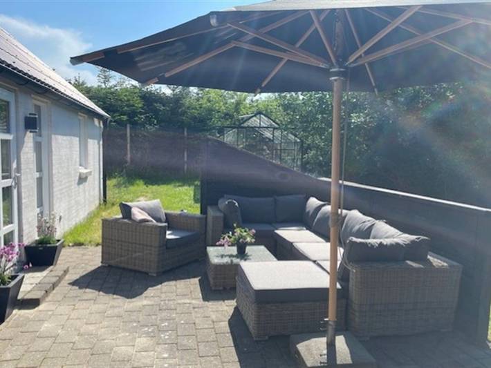 Ferienwohnung für 6 Personen, mit Terrasse, mit Haustier in Grønhøj Strand