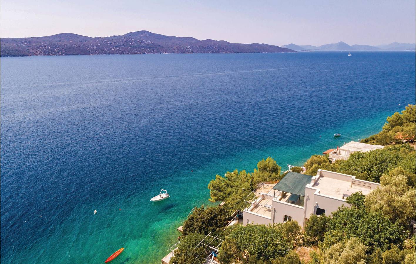 Ganze Ferienwohnung, Ferienwohnung für 6 Personen mit Terrasse in Brsecine, Dubrovnik-Neretva