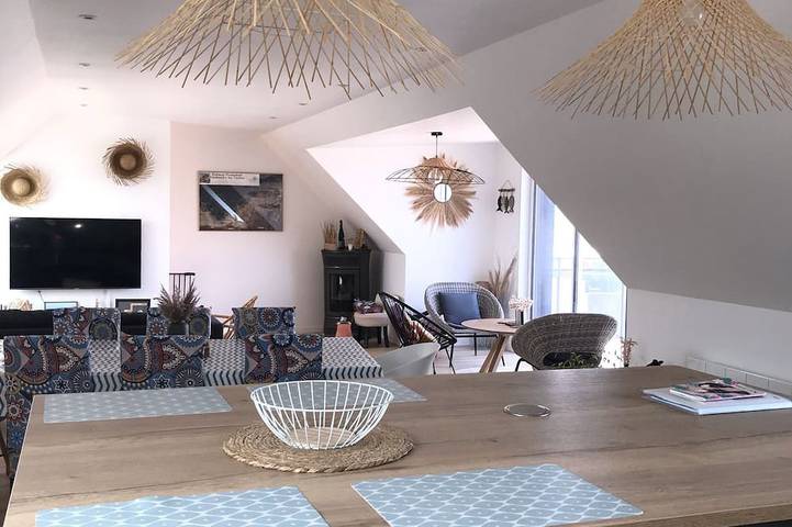 Maison de vacances pour 8 personnes, avec jardin