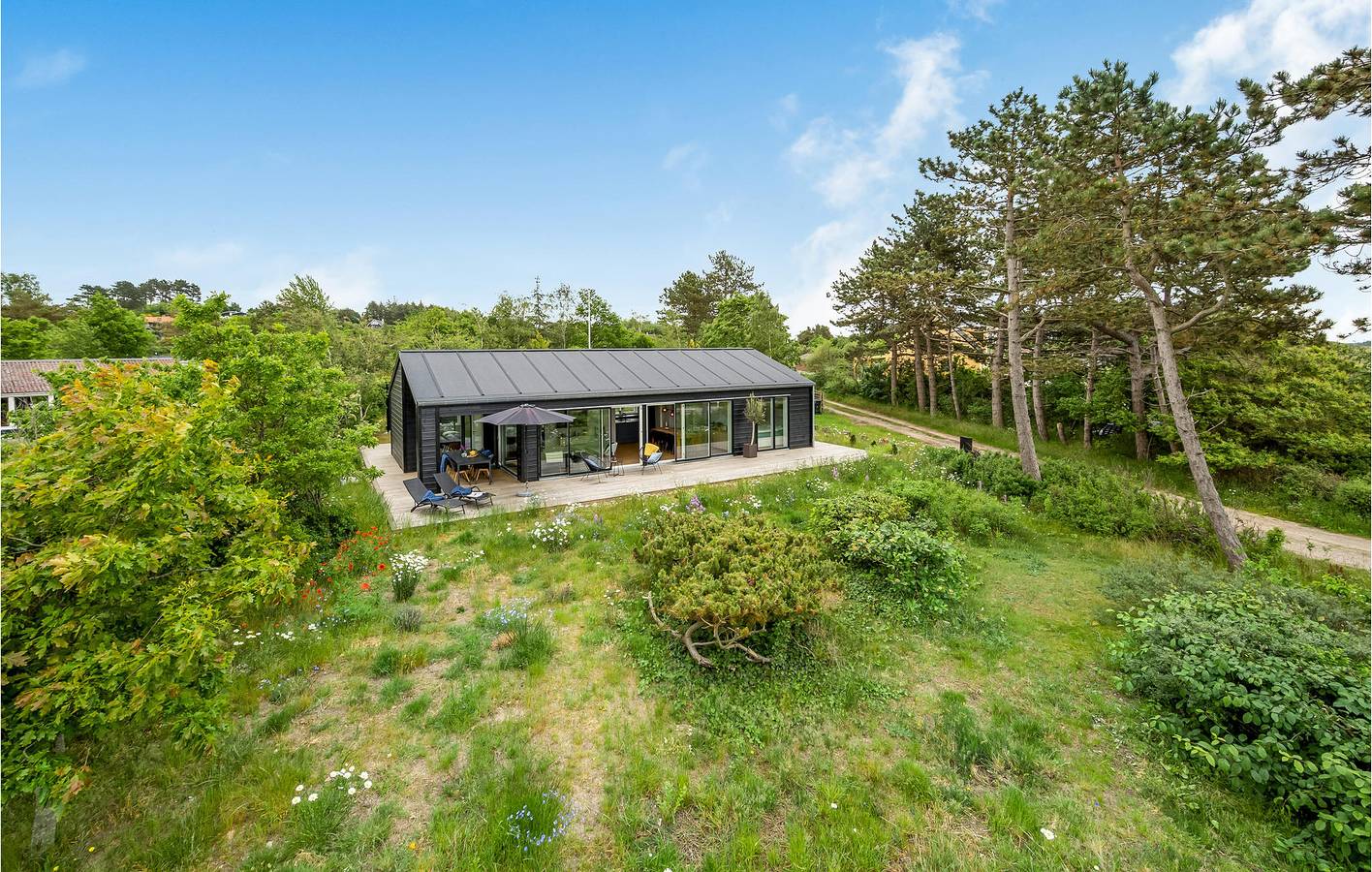 Ferienhaus für 8 Personen mit Terrasse in Begtrup, Knebel