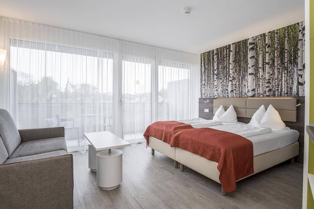 Habitación doble con ducha y aseo - Eco Suite Hotel in Salzburgo, Salzburg und Umgebung