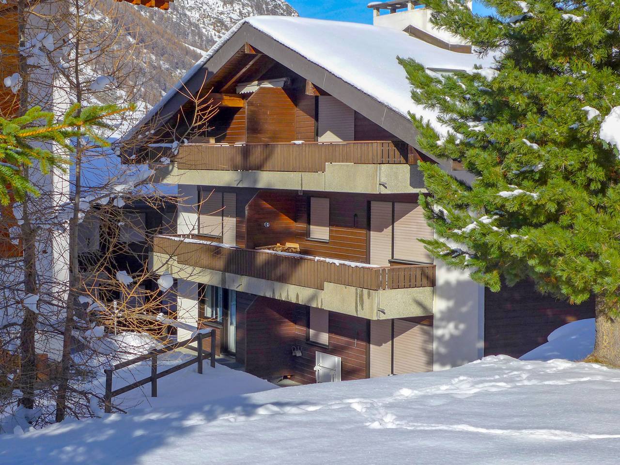 Appartement entier, Luchre in Zermatt, Alpes valaisannes