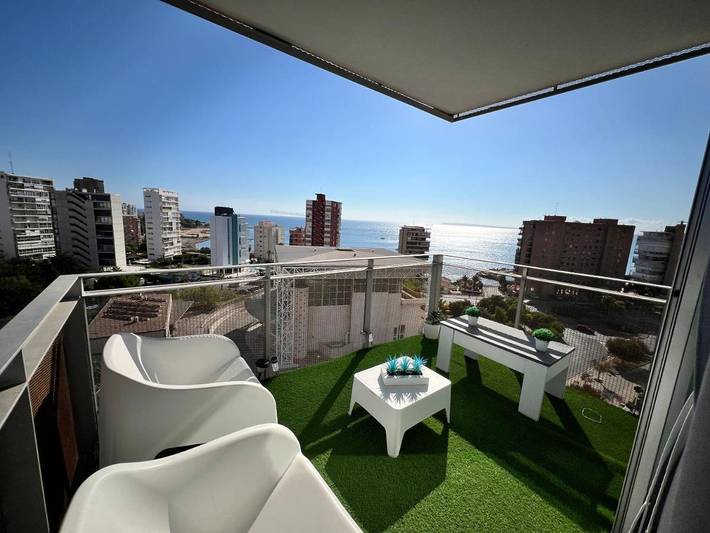 Loft voor 2 personen, with zwembad and terras as well as uitzicht in Alicante