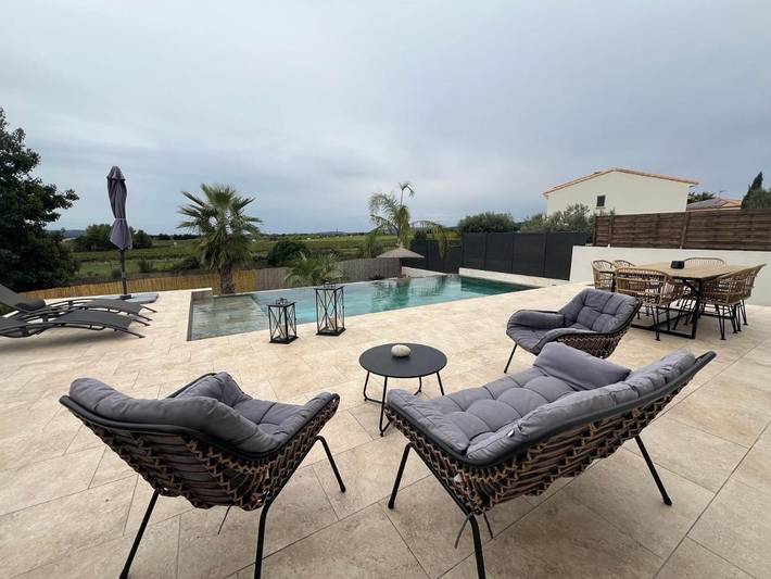 Chambre d’hôte pour 2 personnes, avec vue et terrasse, animaux acceptés