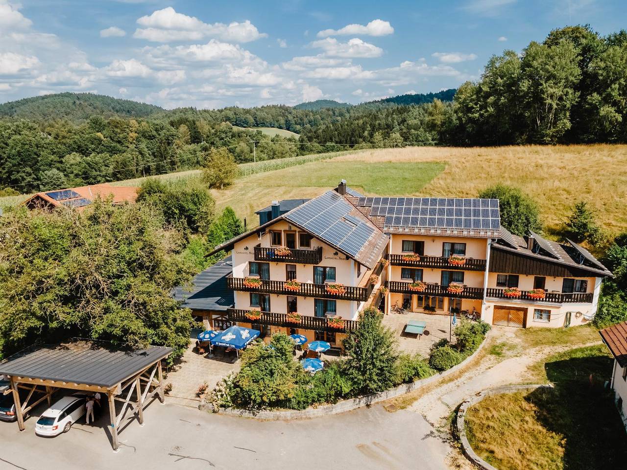 Landhotel Neuhof - Doppelzimmer Classic in Zenting, Vorderer Bayerischer Wald