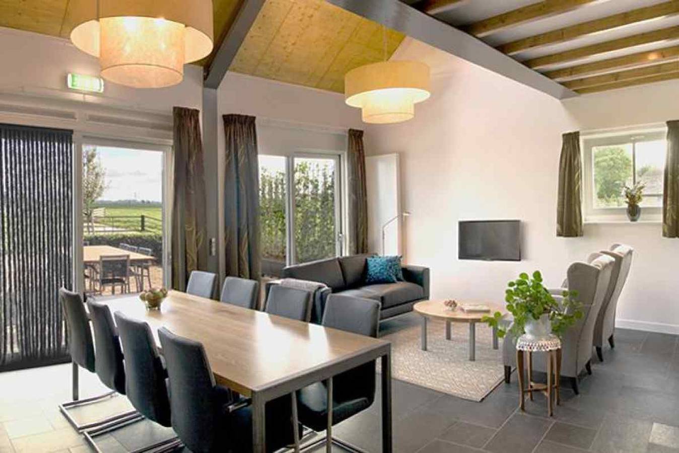Luxus 8 Personen Ferienwohnung am Hof eines Bauernhofs in nähe von Rotterdam und Gouda. in Südholland