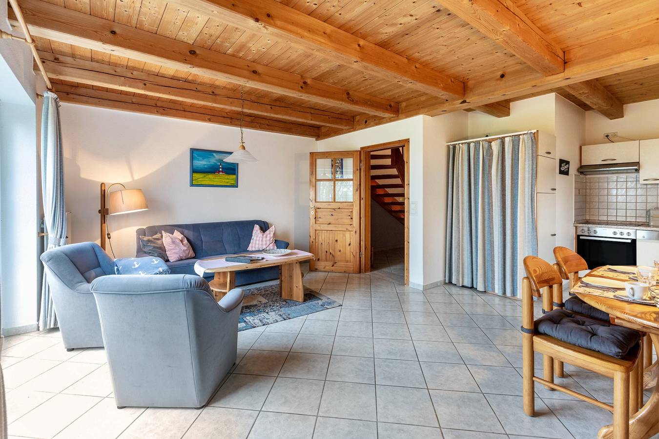 Ganze Wohnung, Ferienwohnung 1 auf dem Schäferhof Dircks Fewo an der Nordsee in Westerhever, Eiderstedt