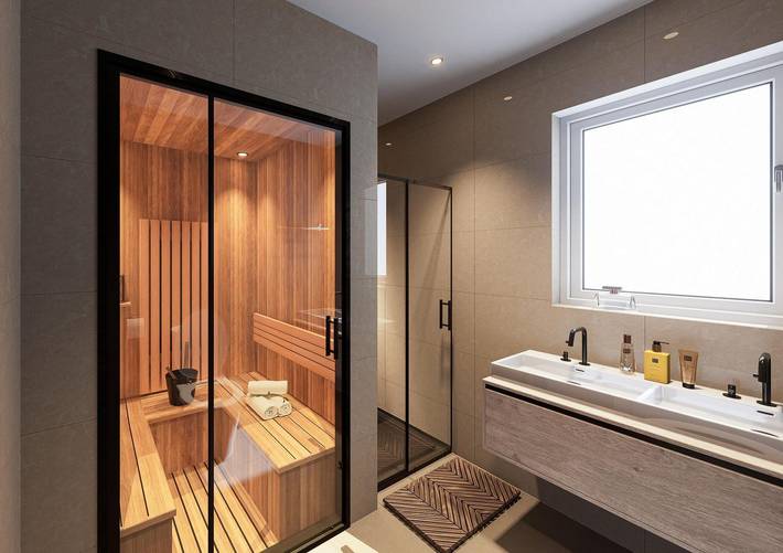 Ferienhaus für 2 Personen, mit Sauna und Terrasse sowie Balkon/Terrasse in Zeeland - 3