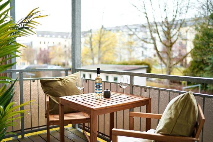 Ferienwohnung für 8 Personen, mit Garten und Ausblick in Chemnitz - 4