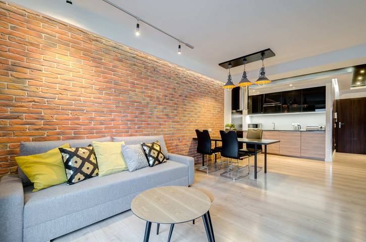 Ferienwohnung für 4 Personen, mit Sauna und Balkon/Terrasse sowie Whirlpool und Pool, kinderfreundlich in Danzig