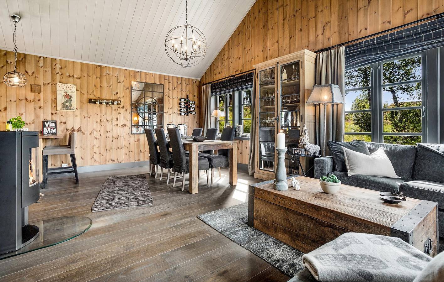 Ferienhaus für 8 Personen mit Garten in Vinje