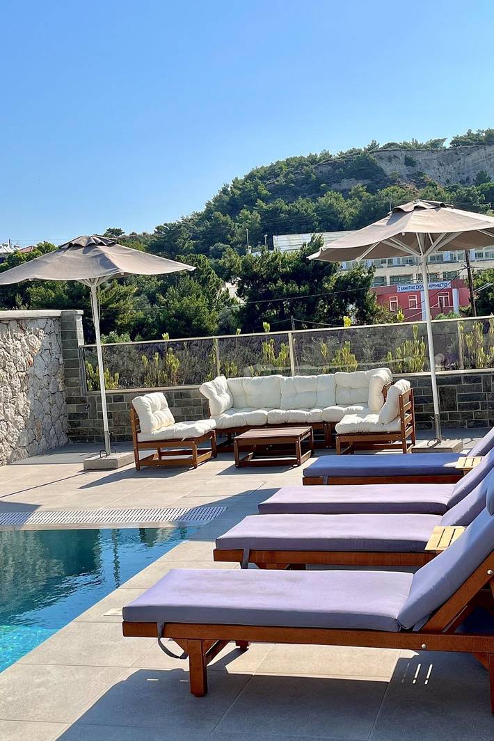 Ferienhaus für 4 Personen, mit Garten und Pool auf Rhodos - 2
