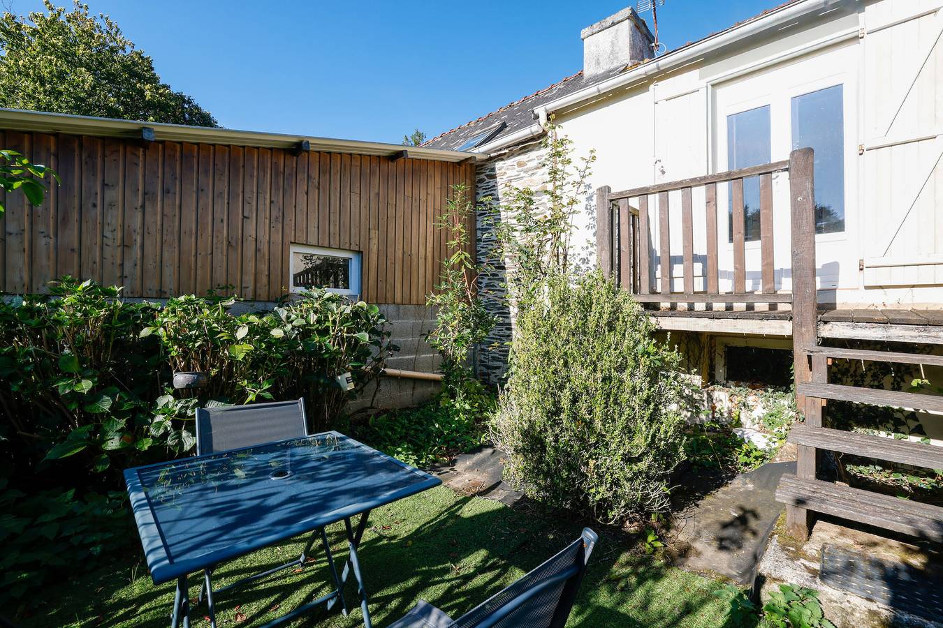 Casa de Vacaciones 'Halte Au Bord De L’Aulne' con Jardín Privado in Châteauneuf-du-Faou, Châteaulin und Umgebung