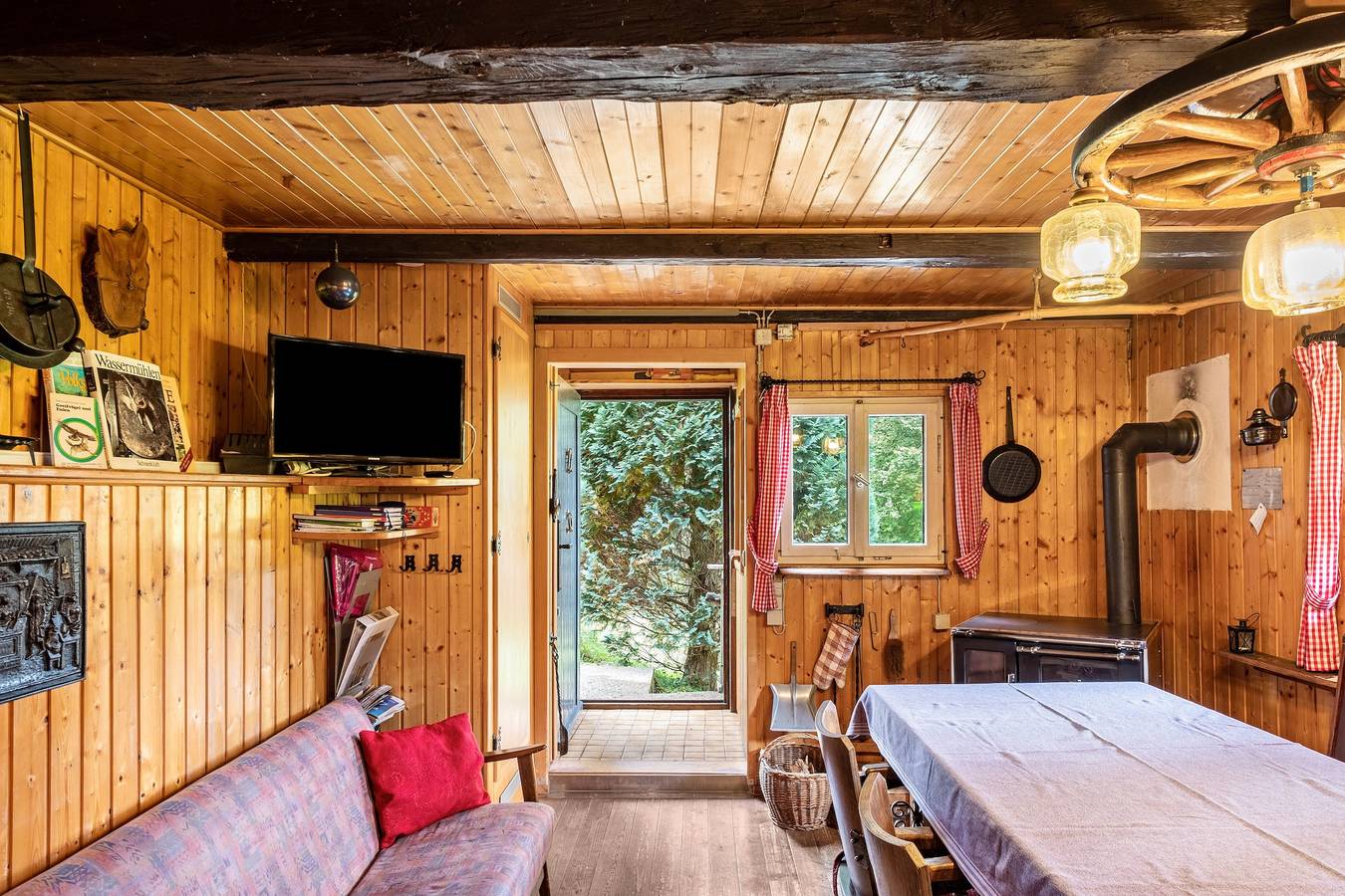 Vakantiehuis 'Mühle-am-Wolfsgrund' met Bergzicht, Privéterras en Privétuin, foto 6