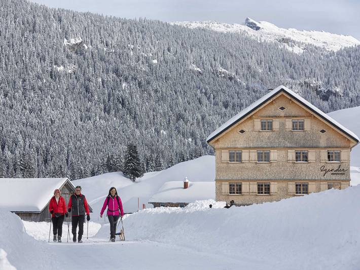 Hotel für 2 Personen, mit Balkon, kinderfreundlich in Bizau - 3