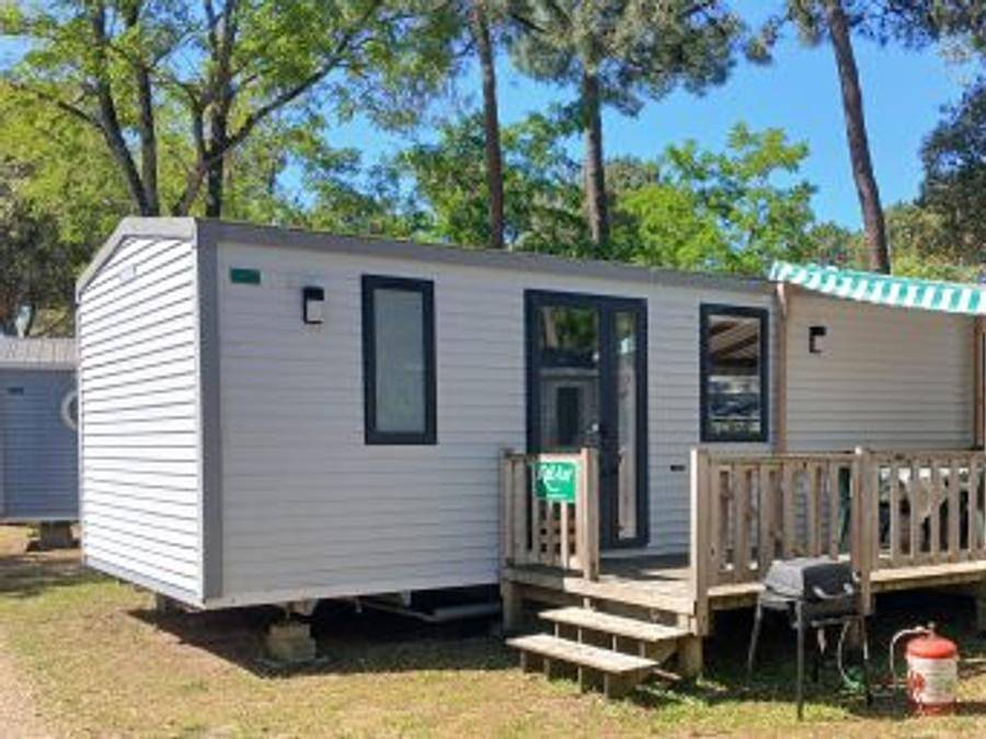 Camping Les Ormes, Domaine et Resort - Mobilhome 6 personas - Cordelia (Keller Travel) in Epiniac, Región de Saint-Malo