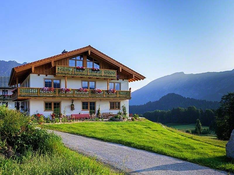 Ferienwohnung Roislerlehen - Nr. 3, Ferienwohnung ca. 50 m², Wohn-/Schlafzimmer, Balkon in Bischofswiesen, Berchtesgadener Alpen