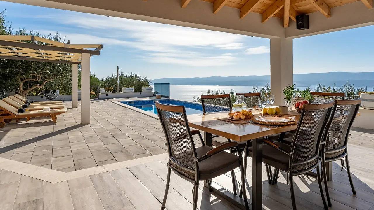Willa dla 4 osób z ogród in Celina, Omiš-Riviera