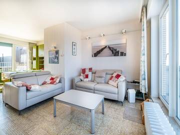 Gîte pour 4 personnes, avec terrasse, adapté aux familles dans Coxyde-les-Bains