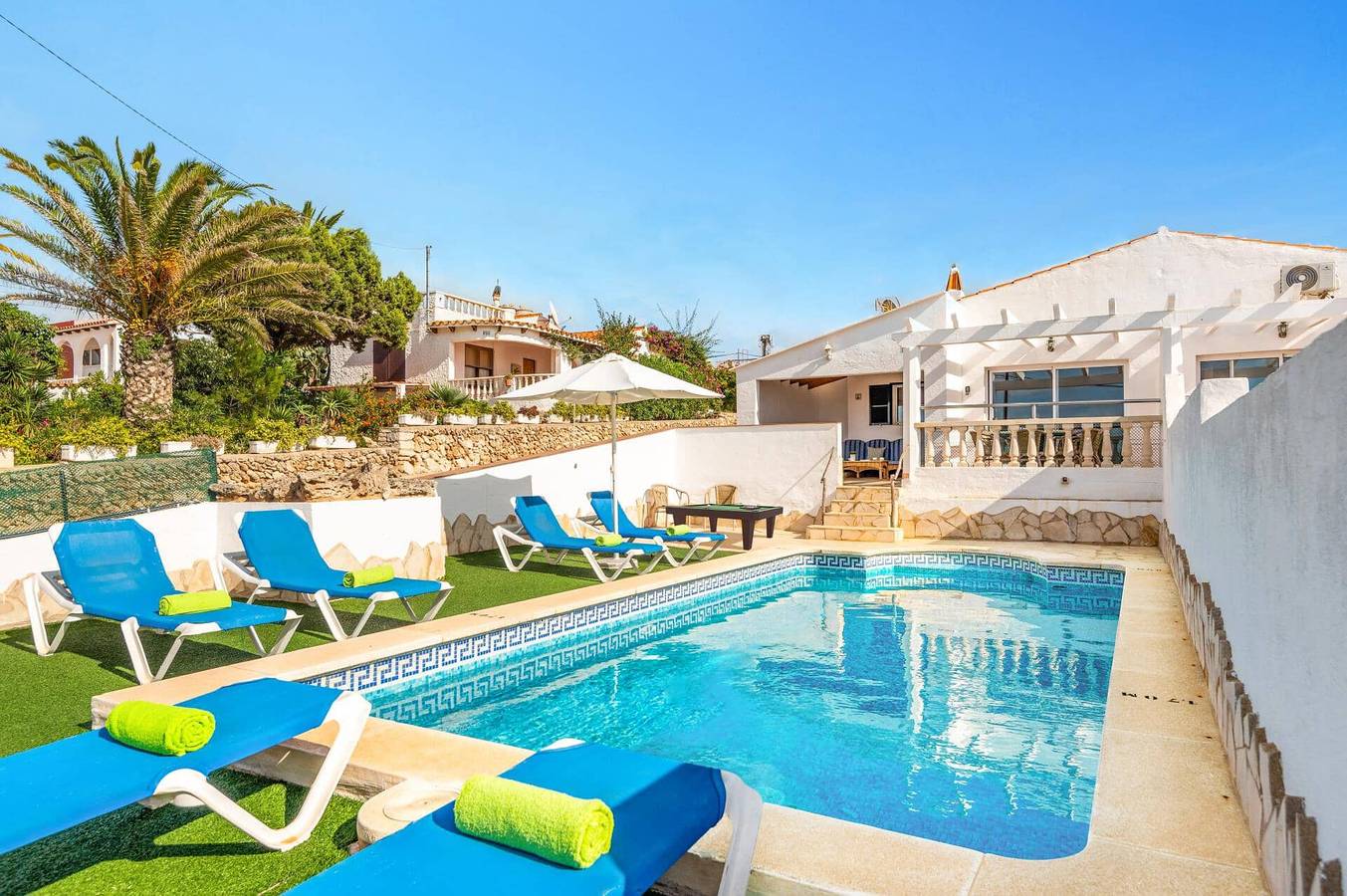 Villa for 6 People in Cala en Porter, Alaior Municipality