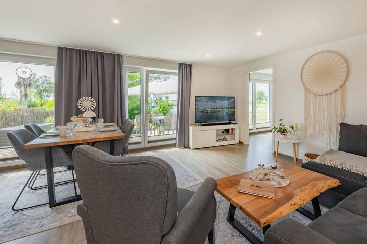 Ferienhaus für 5 Personen, mit Terrasse und Seeblick sowie Ausblick in Loddin - 2