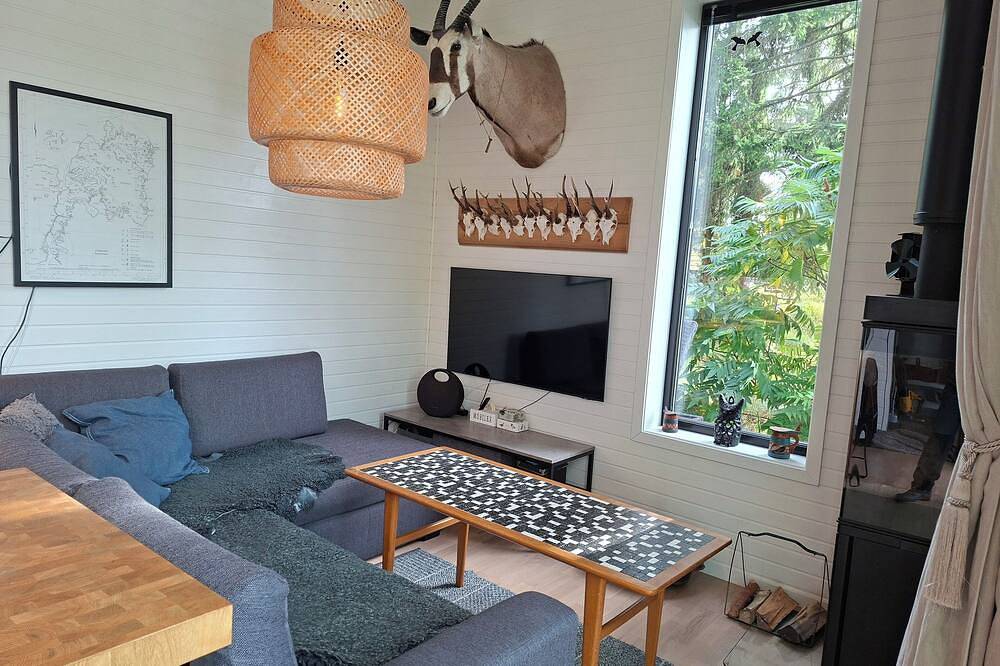 Das Seehaus - Boote, Strand, Sauna und Grill in Gästrikland