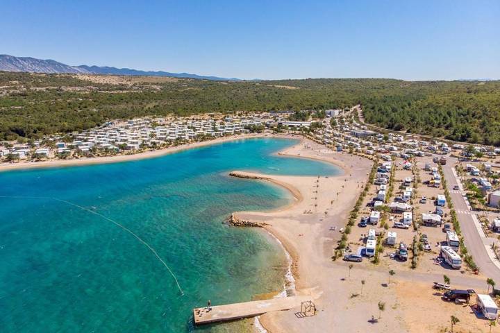 Camping for 6 personer, med Terrasse og Badebasseng i Krk